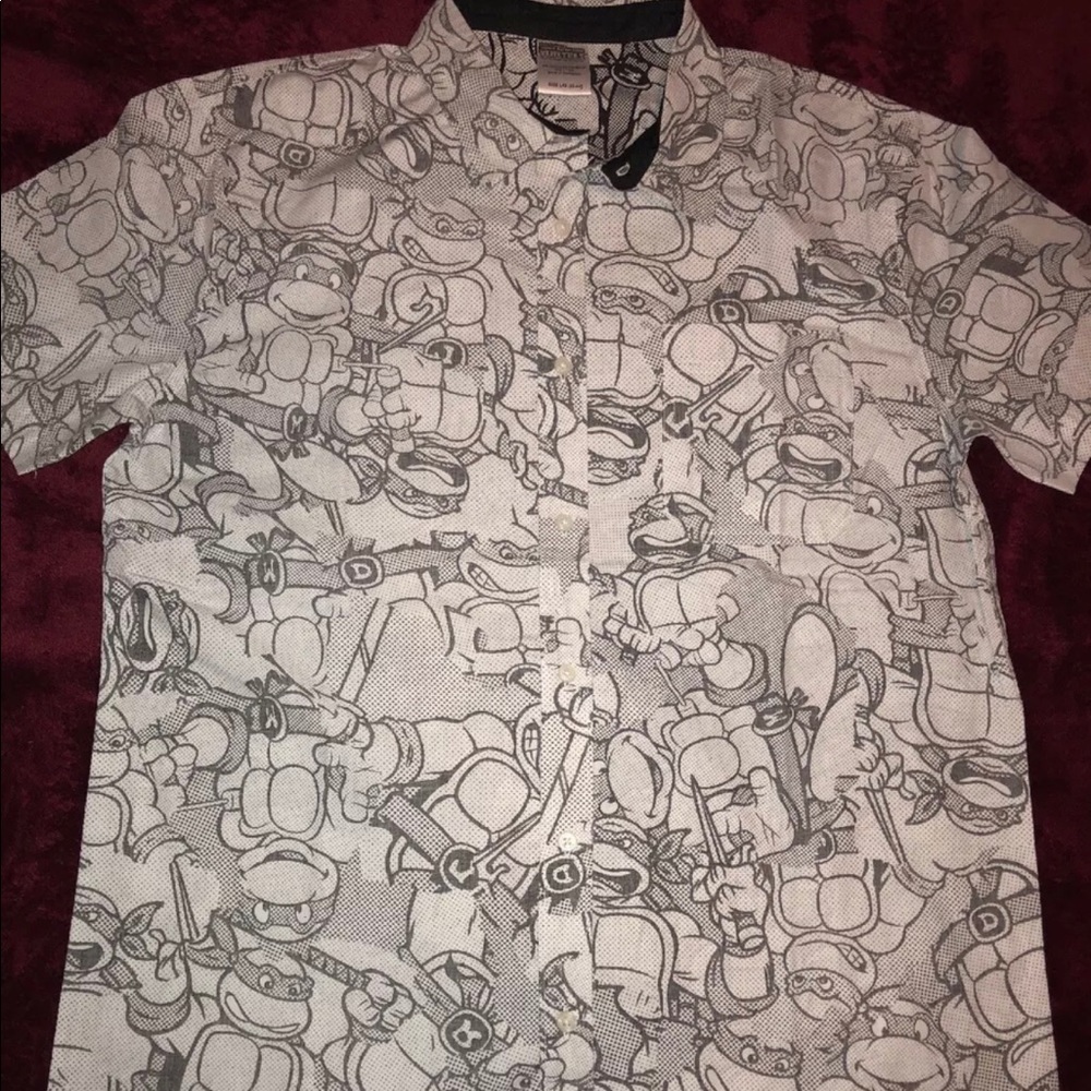 Nickelodeon Teenage Mutant Ninja Turtles Button Up
